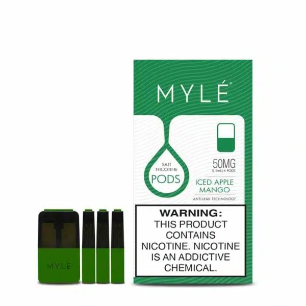 Myle V4 Pods Iced Apple Mango