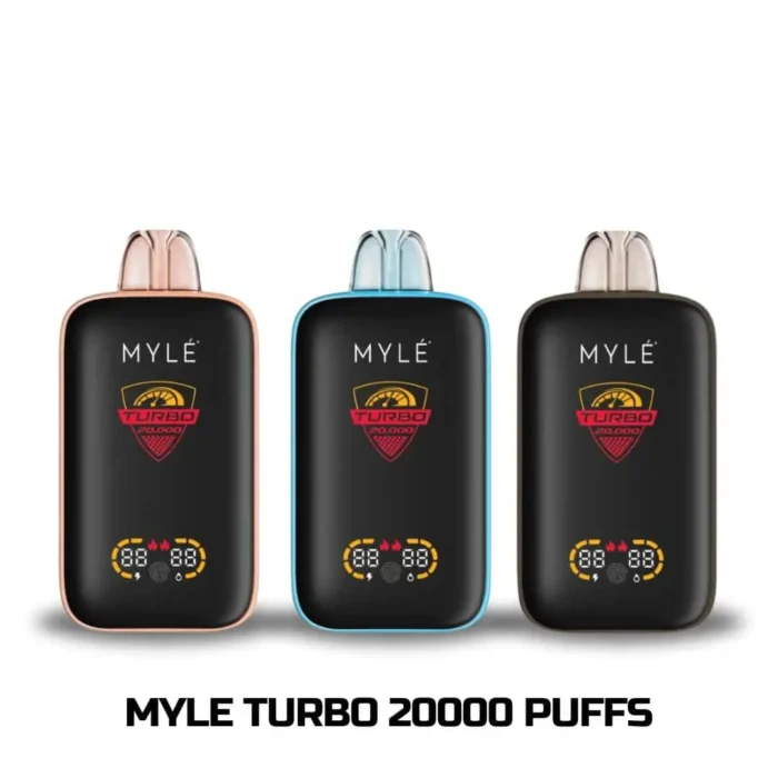 Myle Turbo Rechargeable Disposable Vape (20,000 Puffs)