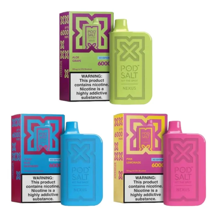 Nexus Ice Edition Disposable Vape (6000 Puffs)