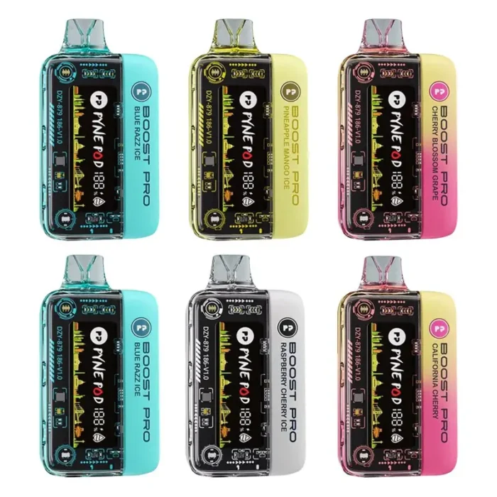 Pyne Pod Boost Pro - Rechargeable Disposable Vape (20,000 Puffs)