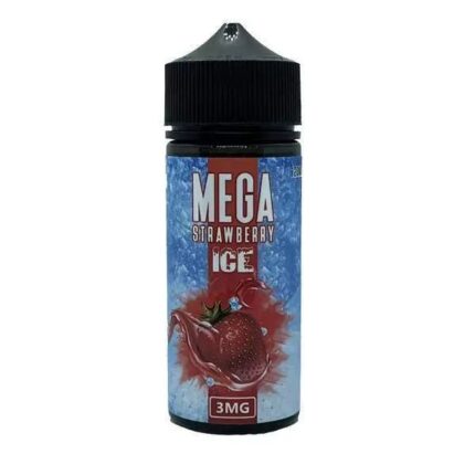 Mega Strawberry Ice 120ml vape E-liquid