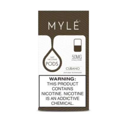 Myle v4 pods Cubano Pack of 4ps