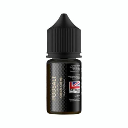 Pod Salt Cuban Creme 30Ml E Liquid
