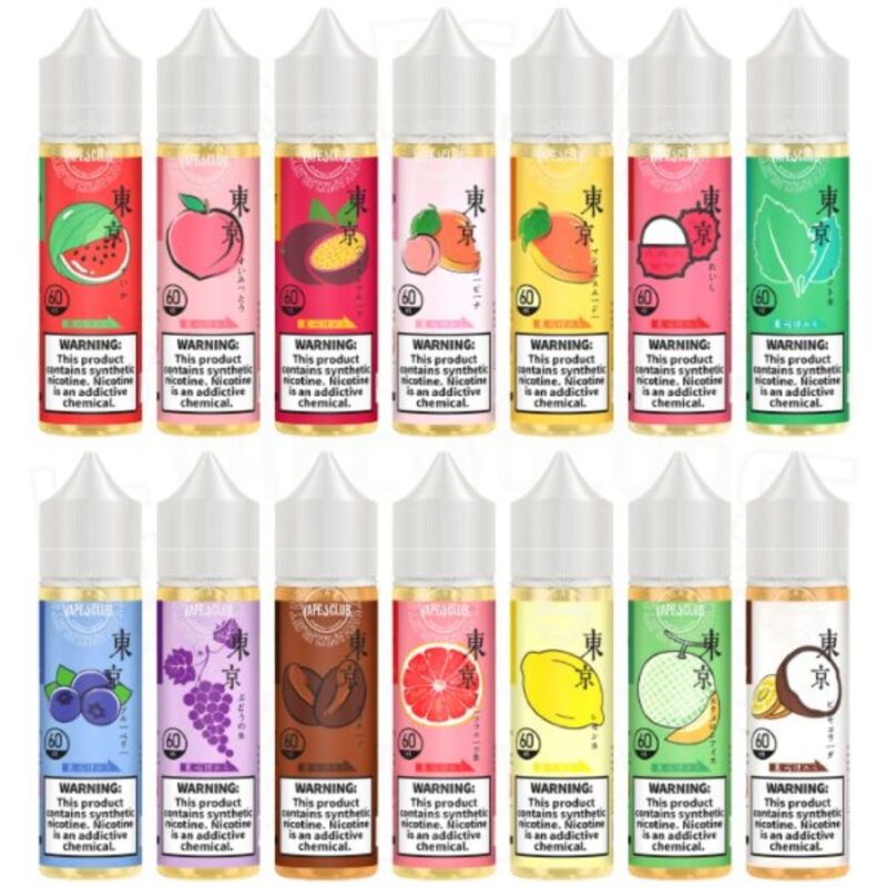 Tokyo Vape Flavours 60ml