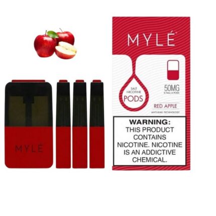 Myle V4 Pods Red Apple
