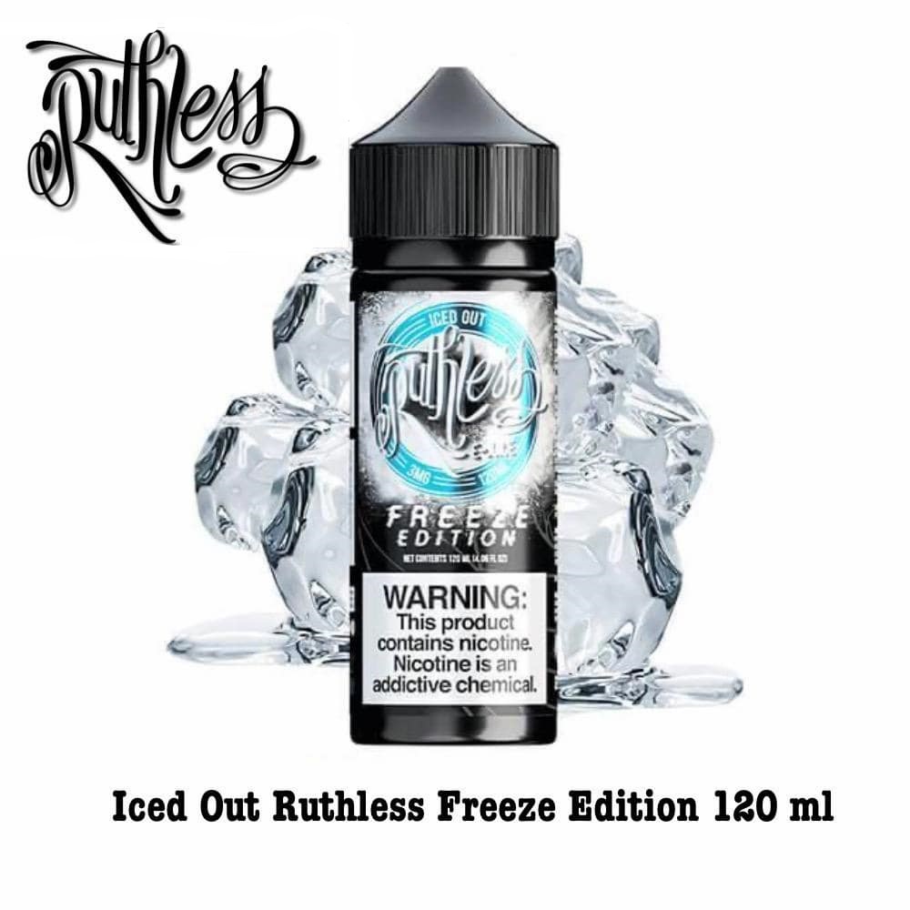 ruthless iced out freeze edition buy 120ml ruthless Liquid