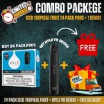 24 Pack Iced Tropical Fruit + Myle V5 Device + Free Delivery - Image 3
