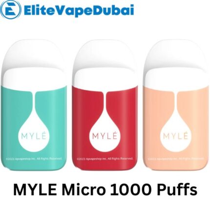 MYLE Micro 1000 Puffs Disposable Vape