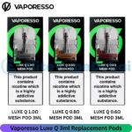Vaporesso Luxe Q 3ml Replacement Pods