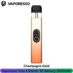 Vaporesso Xros 4 Starter Kit Champagne Gold