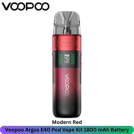 Voopoo Argus E40 Pod Vape Kit Modern Red