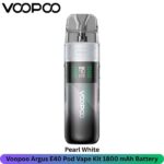 Voopoo Argus E40 Pod Vape Kit Pearl White