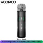 Voopoo Argus E40 Pod Vape Kit Spray Black