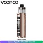 Voopoo Argus Pro 2 Max 80W Cocoa Brown Vape Kit