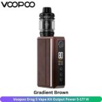 Voopoo Drag 5 Vape Kit Gradient Brown