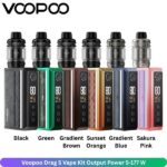 Voopoo Drag 5 Vape Kit Output Power 5-177 W