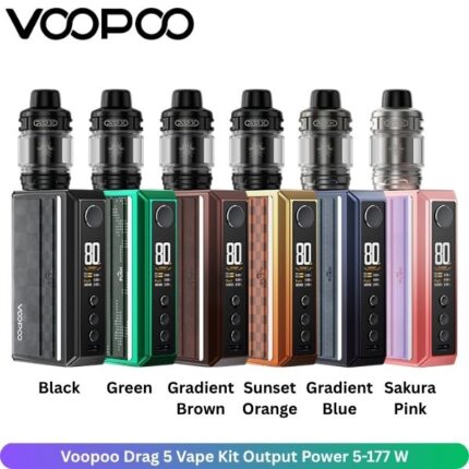 Voopoo Drag 5 Vape Kit Output Power 5-177 W