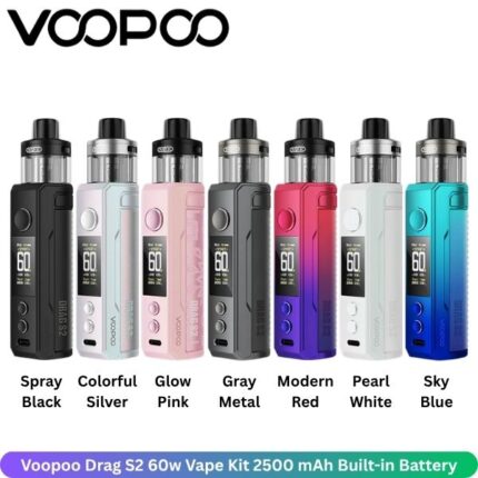 Voopoo Drag S2 60w Vape Kit 2500 mAh Built-in Battery