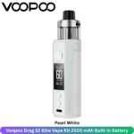 Voopoo Drag S2 60w Vape Kit Pearl White