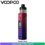 Voopoo Drag X2 80w Vape Kit Modern Red