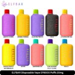 ELFBAR Disposable Vape EP8000 Puffs 20MG