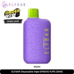 ELFBAR Disposable Vape EP8000 Puffs 20MG - Image 6